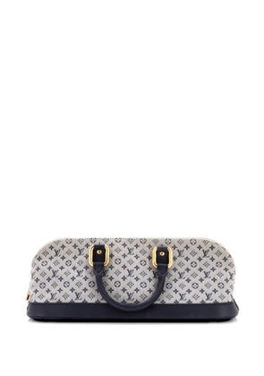 Louis Vuitton Pre-Owned Alma Handbag Mini Lin Horizontal satchel - Blue