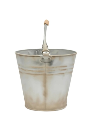 Doublet bucket-shaped tote bag - Silver