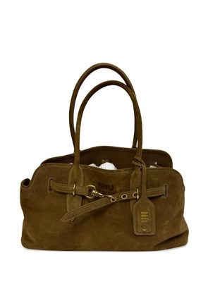 Miu Miu Pre-Owned Aventure shoulder bag - Brown