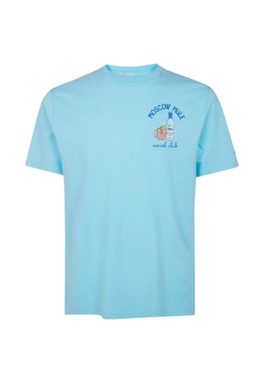 MC2 Saint Barth embroidered cotton T-shirt - Blue
