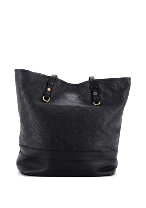 Louis Vuitton Pre-Owned Citadine Handbag Monogram Empreinte Leather GM tote bag - Black