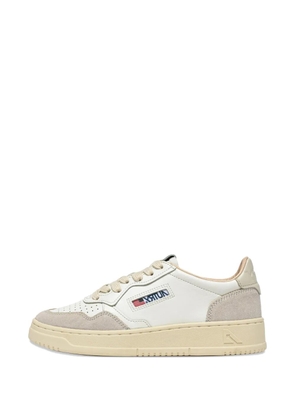 Autry Medalist panelled sneakers - White