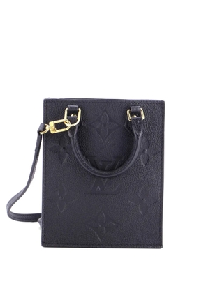 Louis Vuitton Pre-Owned Petit Sac Plat Bag Monogram Empreinte Giant crossbody bag - Black
