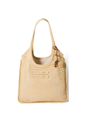 Miu Miu Ivy raffia crochet bag - Neutrals