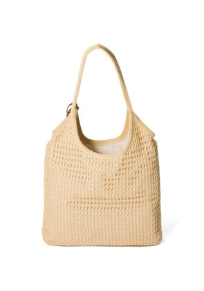 Miu Miu Ivy raffia crochet bag - Neutrals