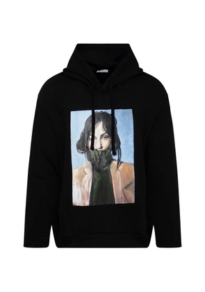 Ih Nom Uh Nit Phoebe graphic-print hoodie - Black