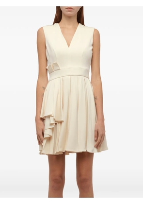 Alexander McQueen sleeveless mini dress - White