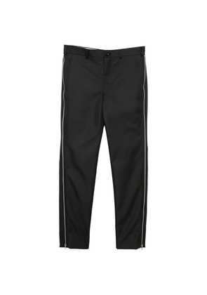 Comme des Garçons Homme Plus zip-detail trousers - Black