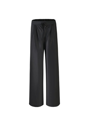 HEVRON Alina pleated trousers - Black