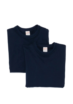 Whitesville cotton T-shirt (set of two) - Blue