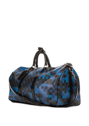 Louis Vuitton Pre-Owned 50 Keepall Bandoulière Pixel luggage bag - Blue