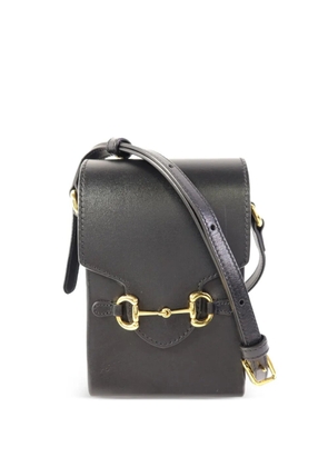 Gucci Pre-Owned Horsebit 1955 shoulder bag - Black