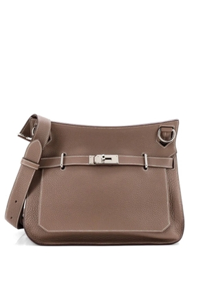 Hermès Pre-Owned Jypsiere Bag Clemence 34 crossbody bag - Grey