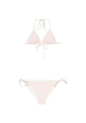 MC2 Saint Barth Levyne embroidered bikini - Pink