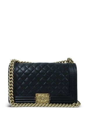 CHANEL Pre-Owned 25 Boy Caviar leather shoulder bag - Black