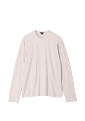 James Perse Luxe Lotus long-sleeve T-shirt - Silver