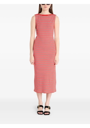 Tommy Hilfiger striped maxi dress - Red