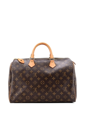 Louis Vuitton Pre-Owned Speedy Handbag Monogram Canvas 35 satchel - Brown