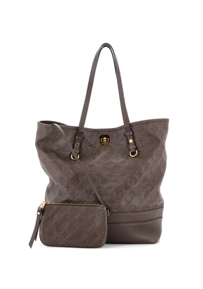 Louis Vuitton Pre-Owned Citadine Handbag Monogram Empreinte Leather GM tote bag - Brown