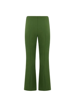 Vince seam-detail flared trousers - Green