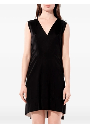 Balenciaga sleeveless V-neck dress - Black