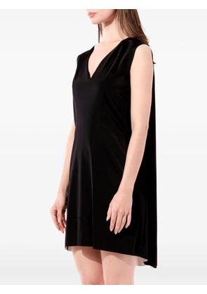 Balenciaga sleeveless V-neck dress - Black