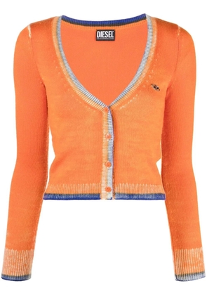 Diesel M-Arika V-neck cardigan - Orange