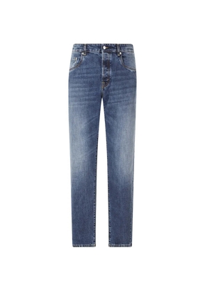 Department 5 faded-effect straight-leg jeans - Blue
