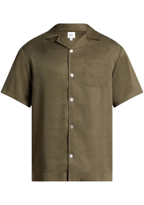 CHÉ camp-collar short-sleeve shirt - Green