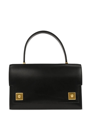 Hermès Pre-Owned 1989 Piano leather handbag - Black
