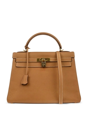Hermès Pre-Owned 2004 Kelly 32 Retourne leather handbag - Neutrals