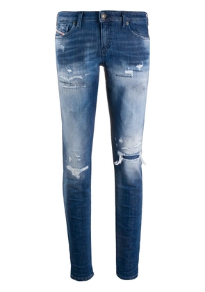Diesel Gracey low-rise skinny jeans - Blue