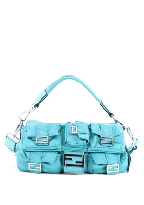 Fendi Pre-Owned Multipocket Convertible Baguette Bag Nylon belt bag - Green