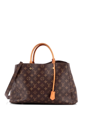 Louis Vuitton Pre-Owned Montaigne Handbag Monogram Canvas GM tote bag - Brown