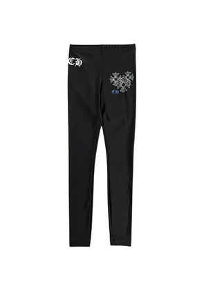 Chrome Hearts Plus Cross leggings - Black
