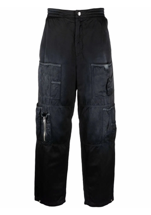 Diesel multi-pocket loose-fit trousers - Black