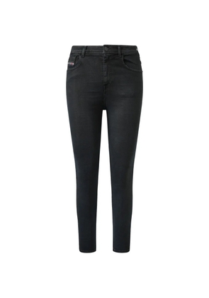 Diesel 1984 Slandy high-waisted jeans - Black