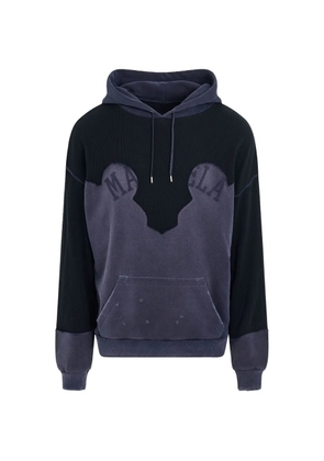 Maison Margiela Desconstruction patchwork hoodie - Black