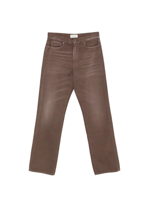 Paura Mercurio faded-effect jeans - Brown