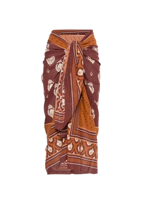 Johanna Ortiz Spirit Of The Rider pareo - Red