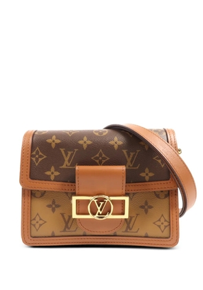 Louis Vuitton Pre-Owned Mini Dauphine Monogram Reverse shoulder bag - Brown