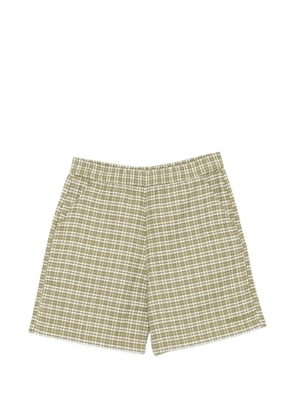 Carhartt WIP Kander check-pattern shorts - Green