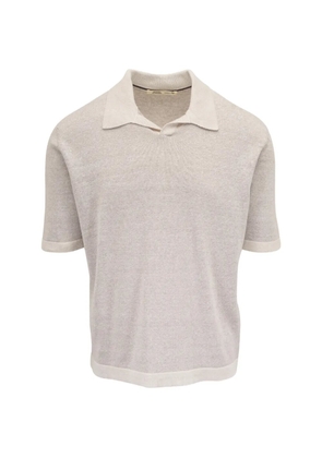 Maurizio Baldassari short-sleeve knit T-shirt - Neutrals