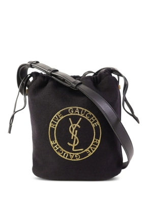 Saint Laurent Pre-Owned Rive Gauche bucket bag - Black