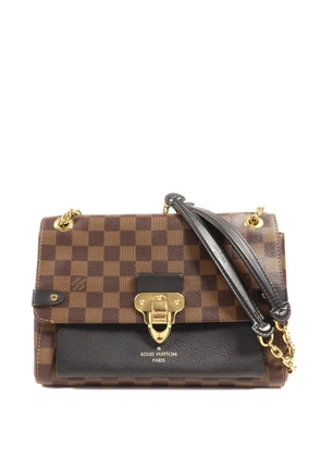 Louis Vuitton Pre-Owned PM Vavin checked-pattern shoulder bag - Brown