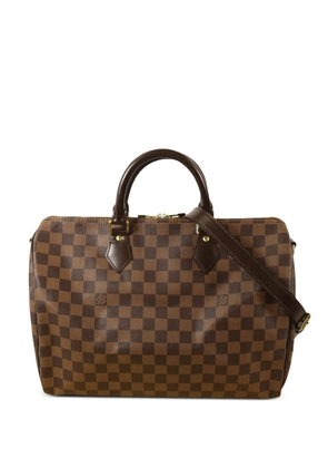 Louis Vuitton Pre-Owned Damier Speedy Bandoulière handbag - Brown