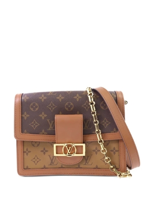 Louis Vuitton Pre-Owned Dauphine MM Monogram Reverse shoulder bag - Brown