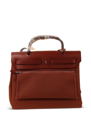 Hermès Pre-Owned PM Herbag canvas bag - Brown