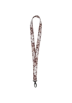 Oakley logo-print lanyard - Brown