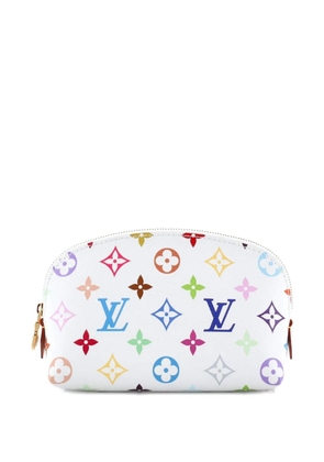 Louis Vuitton Pre-Owned x Takashi Murakami Cosmetic Monogram Multicolor PM pouch - White